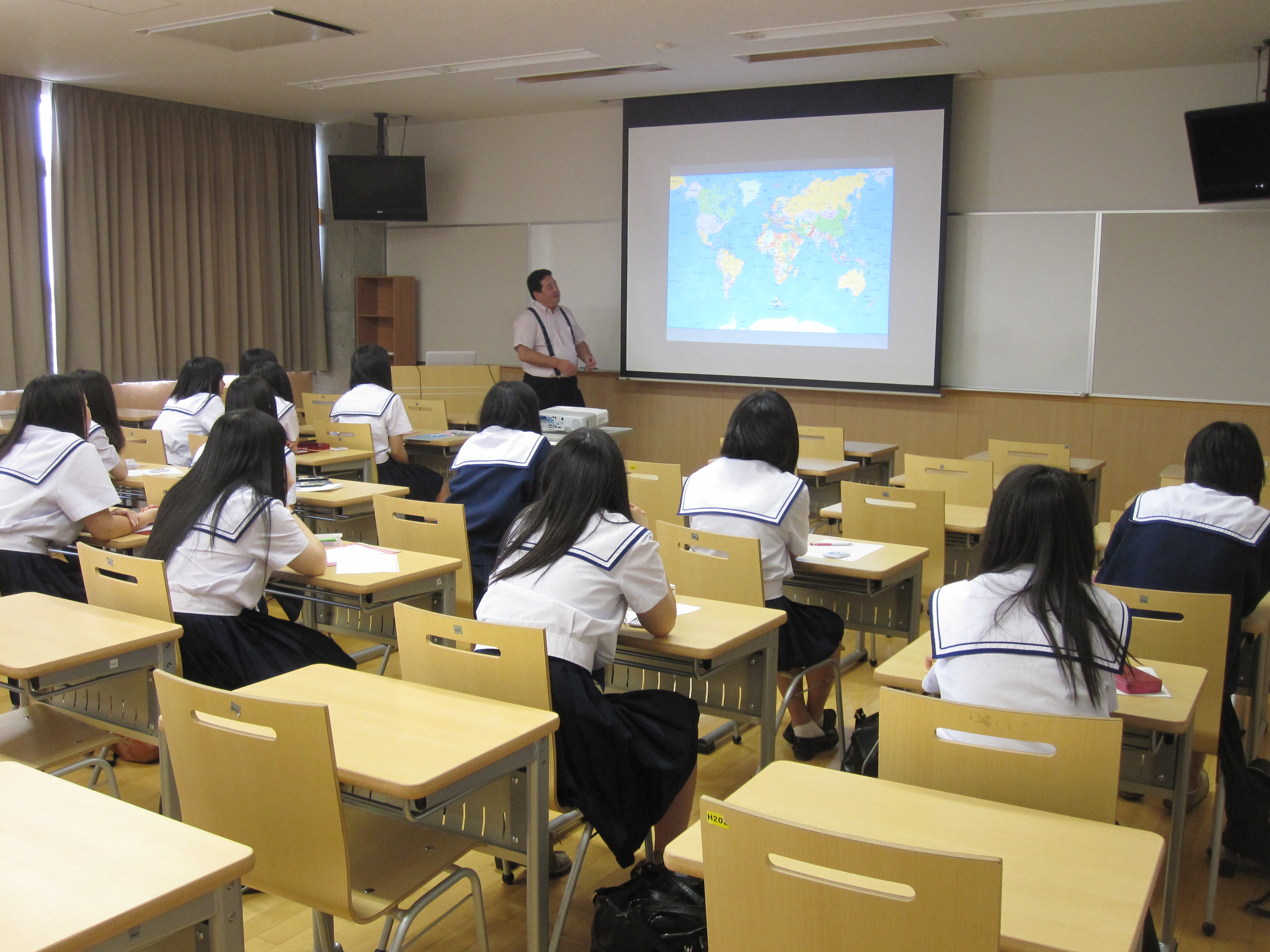 ビジネス実務学科の授業風景